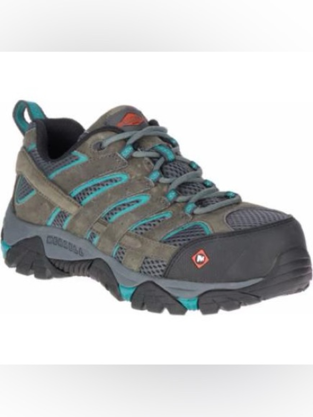 Merrell Work Moab Vertex Vent Composite Toe Women's Shoes Pewter : 9 M